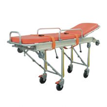  鋁合金救護車擔(dān)架YXH-3B2 固定支架與救護車相固定擔(dān)架通過滑道上車后可鎖定