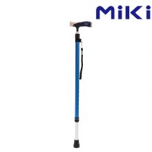 MIKI三貴伸縮拐杖MRT-013 細款 藍色登山杖 手杖 戶外徒步超輕防滑可伸縮折疊 老人拐杖