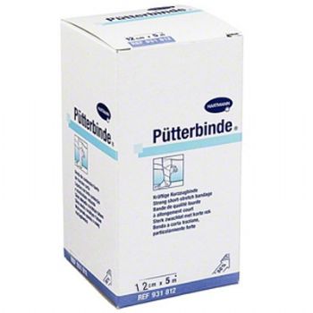 德國保赫曼保易定高強度壓力繃帶  Putterbinde 12cmx5m 貨號：9318300  