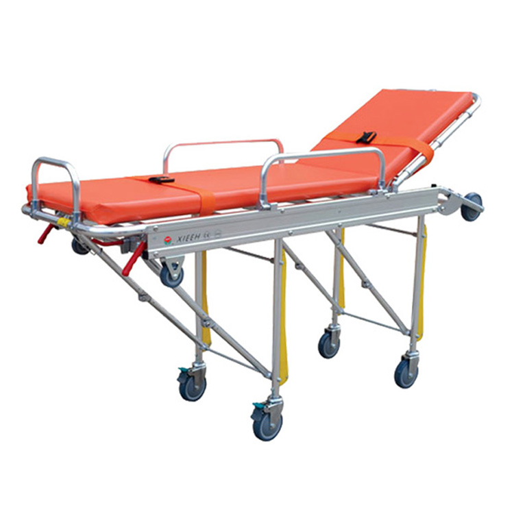 鋁合金自動(dòng)救護(hù)車擔(dān)架YXH-3B 左右手柄控制