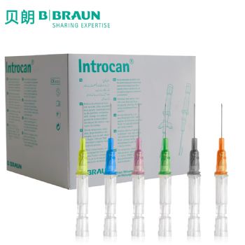 德國(guó)貝朗動(dòng)靜脈留置針I(yè)ntrocan 英初康 16G 直型密閉式不帶翼