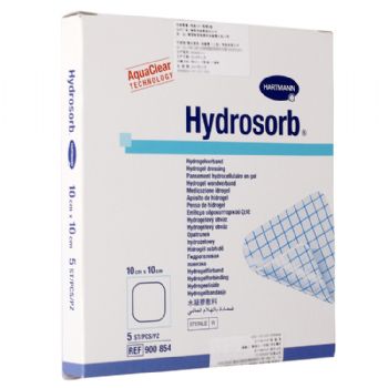 德國保赫曼德濕舒水凝膠傷口敷料  Hydrosorb 10x10cm 貨號：9008541