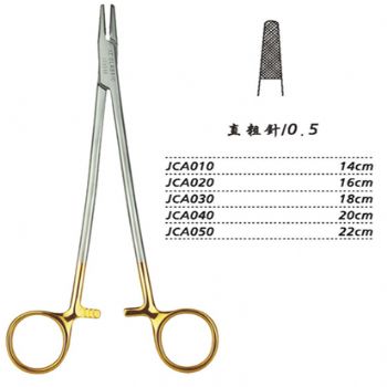 金鐘硬質(zhì)合金鑲片持針鉗直 粗針 JCA010 14cm 直 粗針 0.5