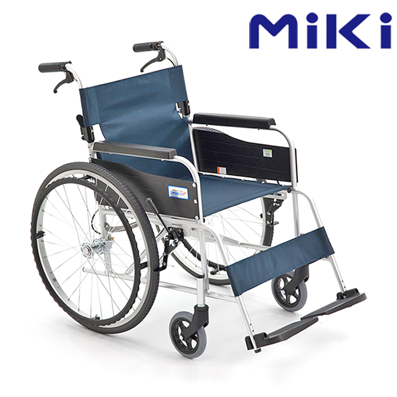 MIKI三貴手動輪椅車MPT-43JL 藍(lán)色S-3